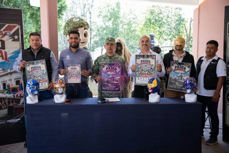 Tendrá municipio Paseo Dominical con lucha libre y exhibición militar