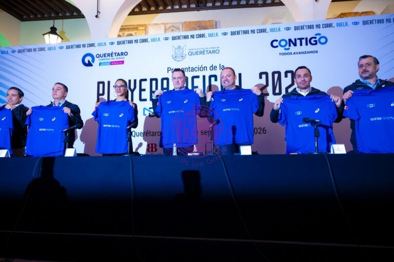 Presentan playera y ruta del Querétaro Maratón 2026