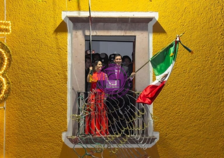 Rodrigo Monsalvo encabeza ceremonia del Grito de Independencia en La Cañada