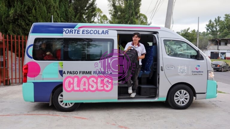 Transporte Escolar Gratuito beneficia a 617 estudiantes de Corregidora