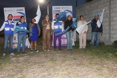 Destinan un millón de pesos para ampliar alumbrado público en Huimilpan