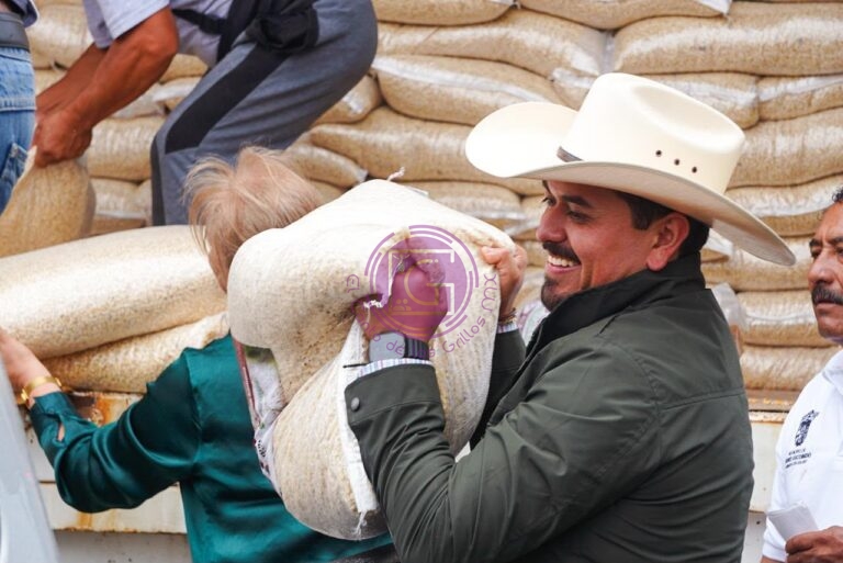 Apoya municipio a más de 500 productores afectados por contingencias climáticas