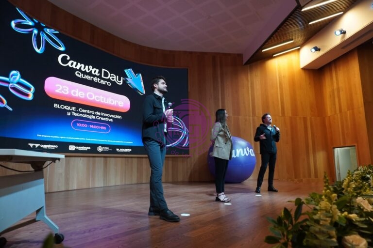 Inauguran Sala Canva en Bloque para impulsar a emprendedores queretanos