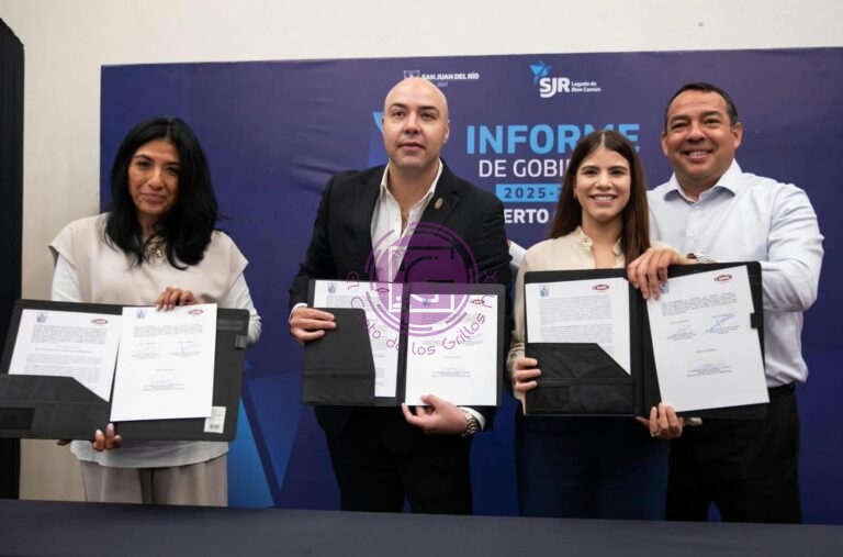 Firma SJR convenio con CMIC para fortalecer obra pública