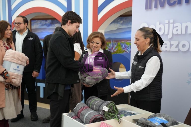 Inicia colecta invernal “Cobijando Corazones” en Querétaro