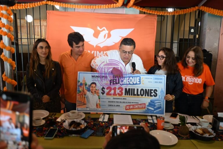 Denuncia MC presunto sobrecosto en cuadernillos adquiridos por el municipio