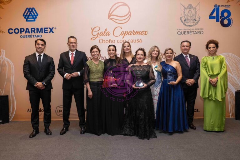 Recauda Coparmex fondos para organizaciones sociales con gala benéfica