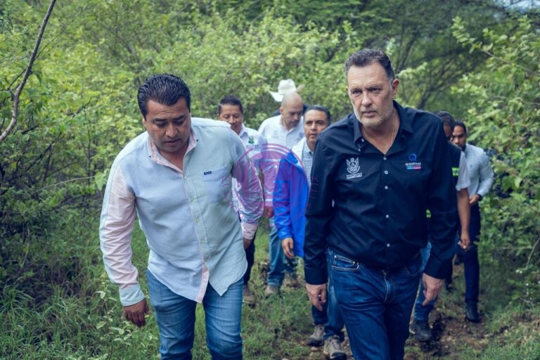 Supervisa Kuri atención a afectaciones por lluvias en la Sierra Gorda